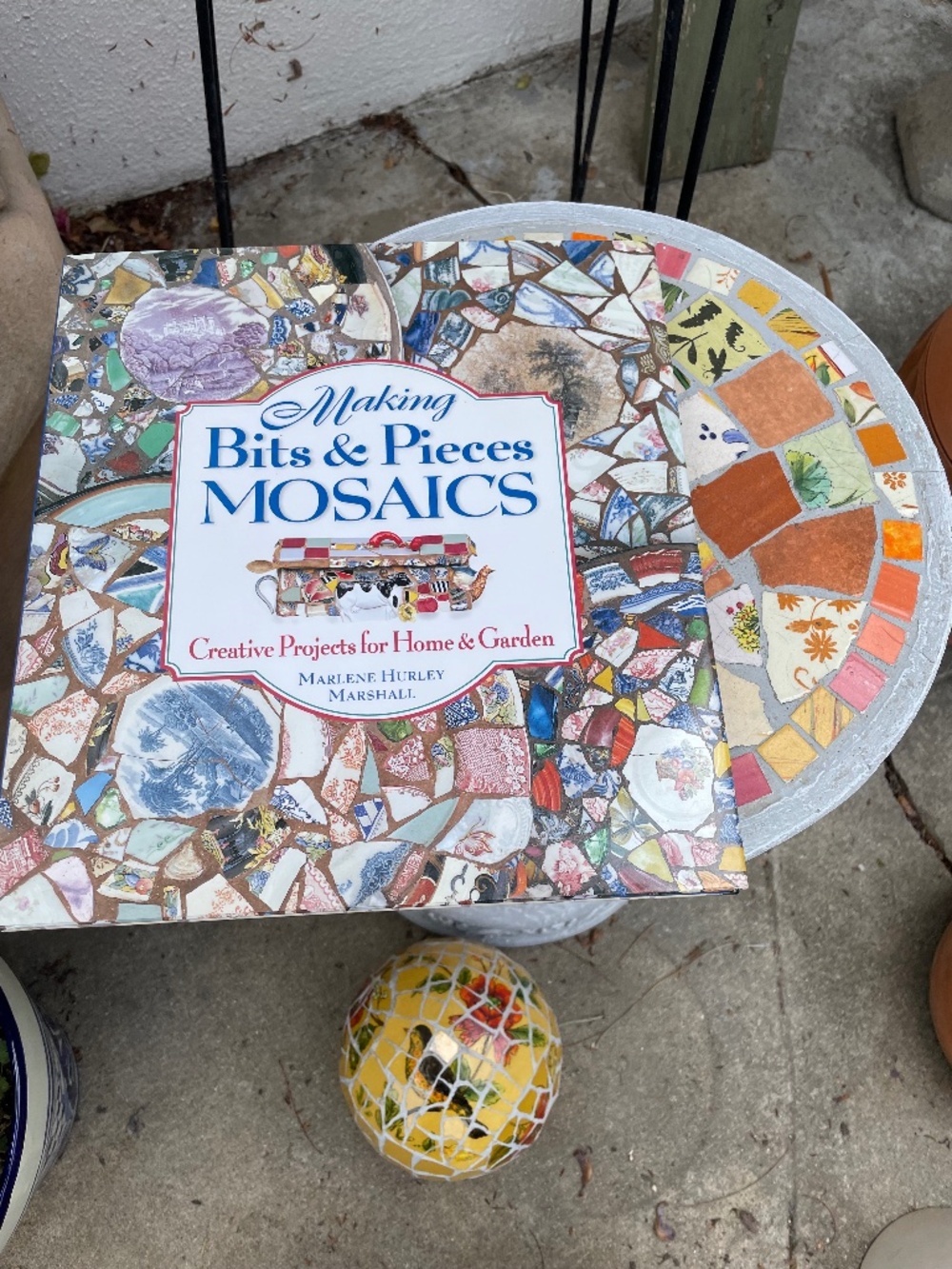 Making Bits & Pieces Mosaics - Hardcover Book by Marlene Hurley Marshall - Picture 3 of 16
